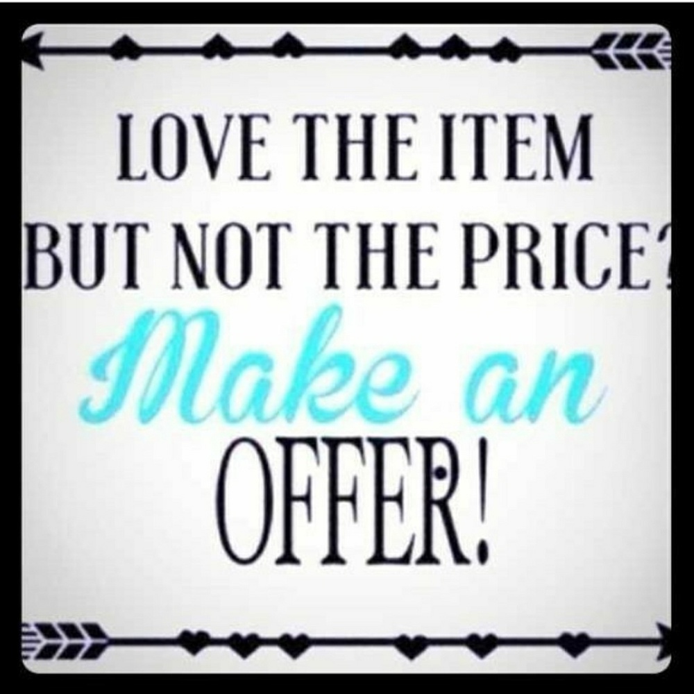 *REASONABLE OFFERS*☺